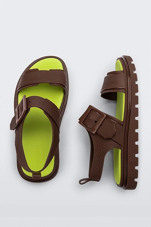Melissa Connection Papete Sandal in Black - Image 7