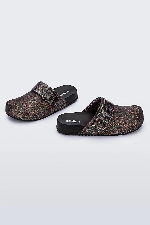 Melissa Cozy Jelly Clog in Mixed Glitter Glass - Image 2