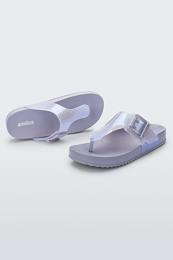 Melissa Cozy Jelly Flip Flop Sandal in Green - Image 6