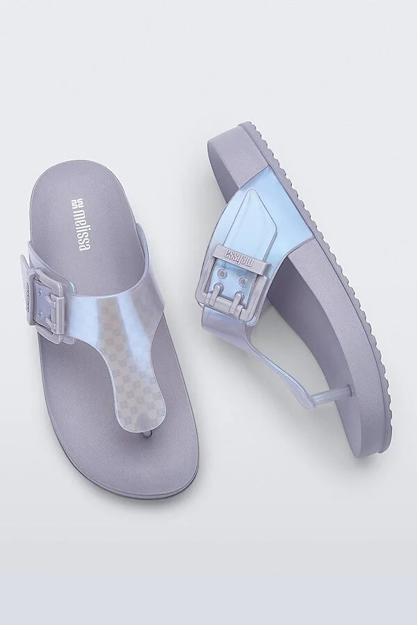 Melissa Cozy Jelly Flip Flop Sandal in Green - Image 7