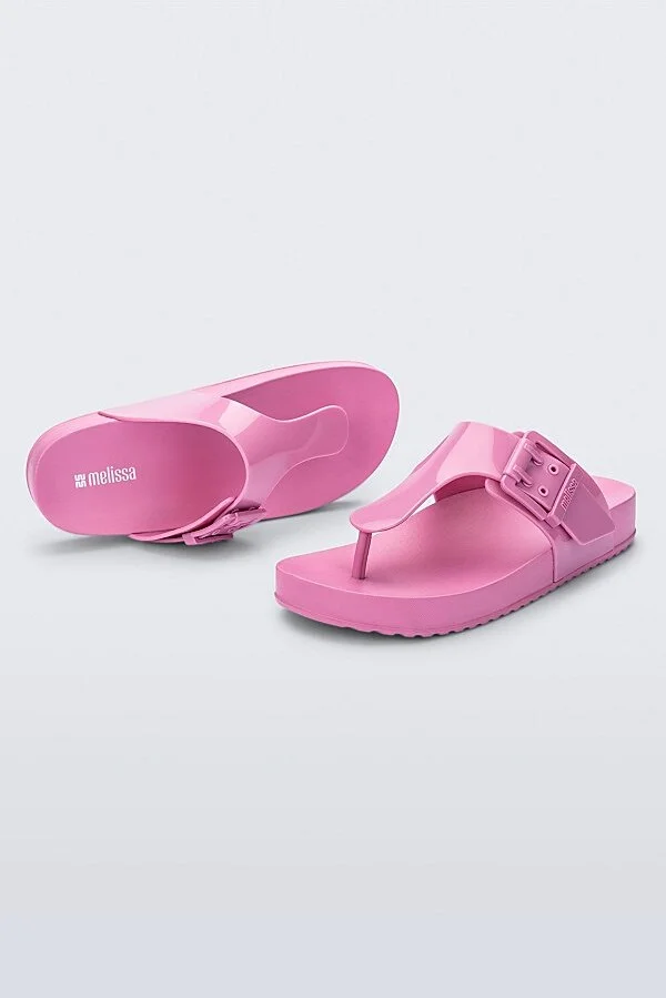 Melissa Cozy Jelly Flip Flop Sandal in Green - Image 9