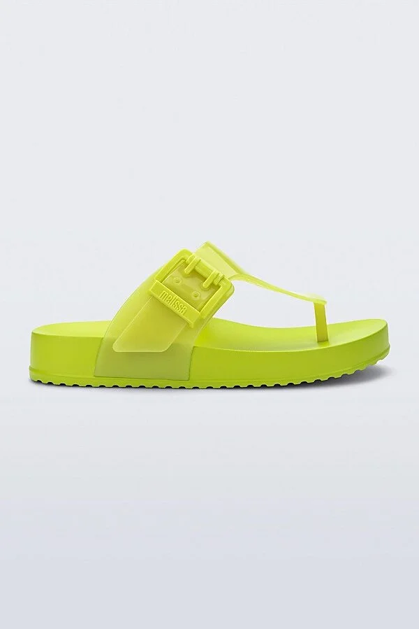 Melissa Cozy Jelly Flip Flop Sandal in Green