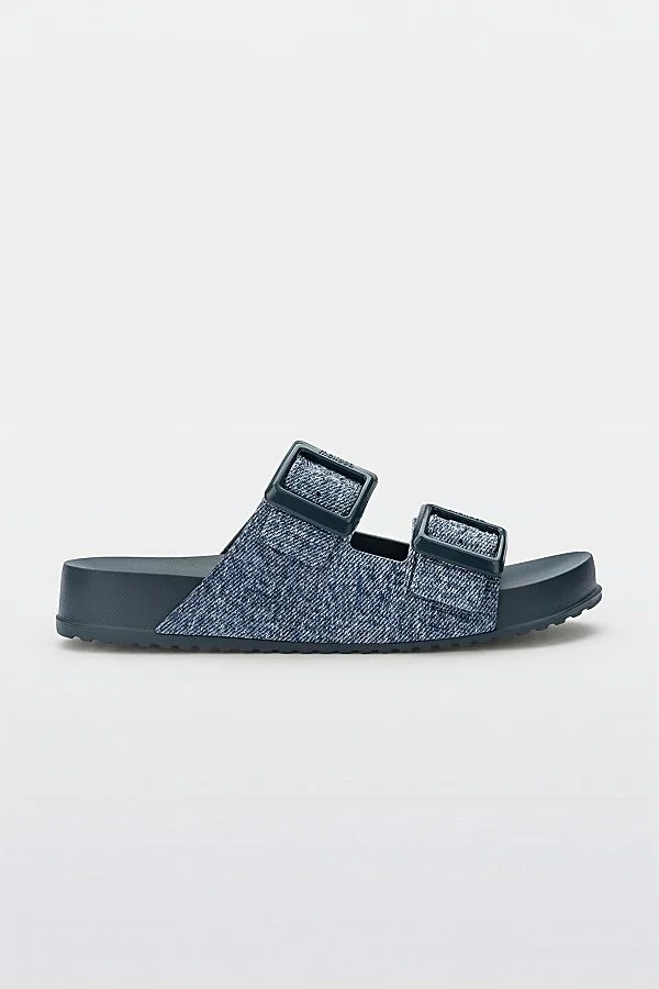 Melissa Cozy M Lover Denim Slide in Jeans Blue