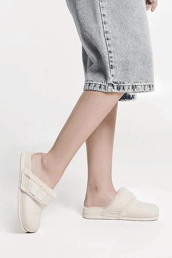 Melissa Cozy Warm Clog in Beige - Image 4