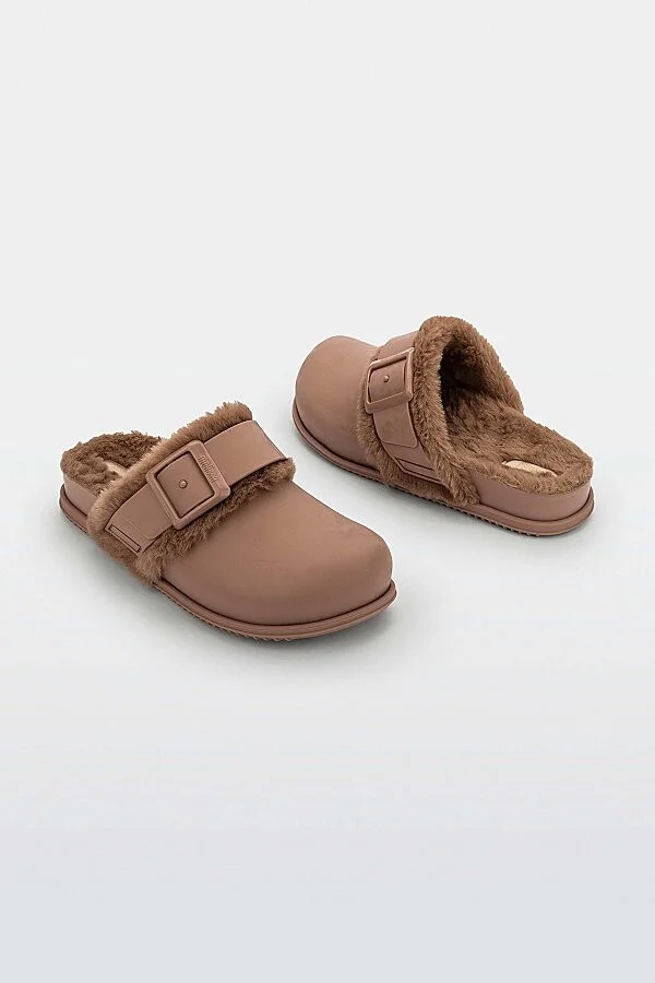 Melissa Cozy Warm Clog in Beige - Image 8