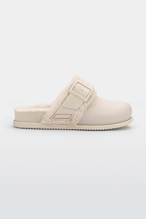 Melissa Cozy Warm Clog in Beige