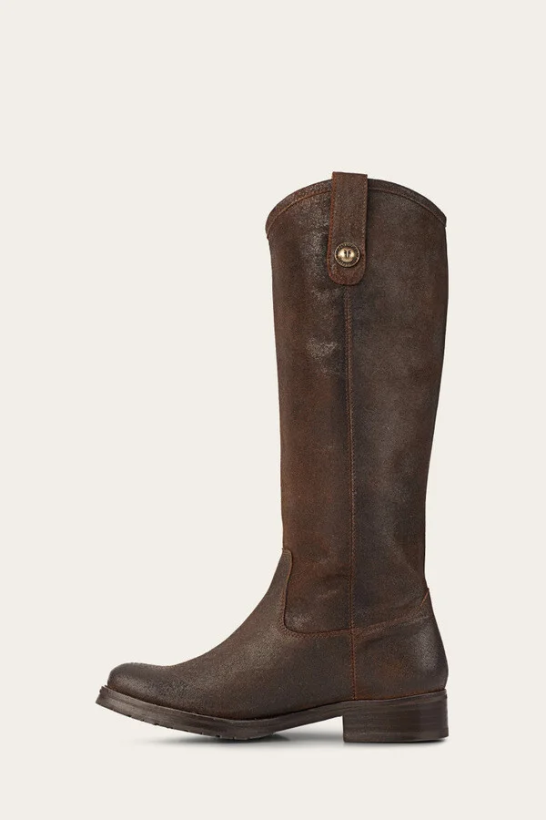Melissa Double Sole Button Lug Tall - Image 4