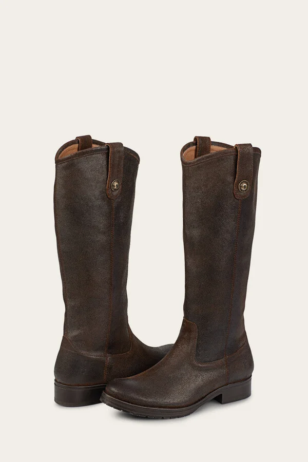 Melissa Double Sole Button Lug Tall - Image 5
