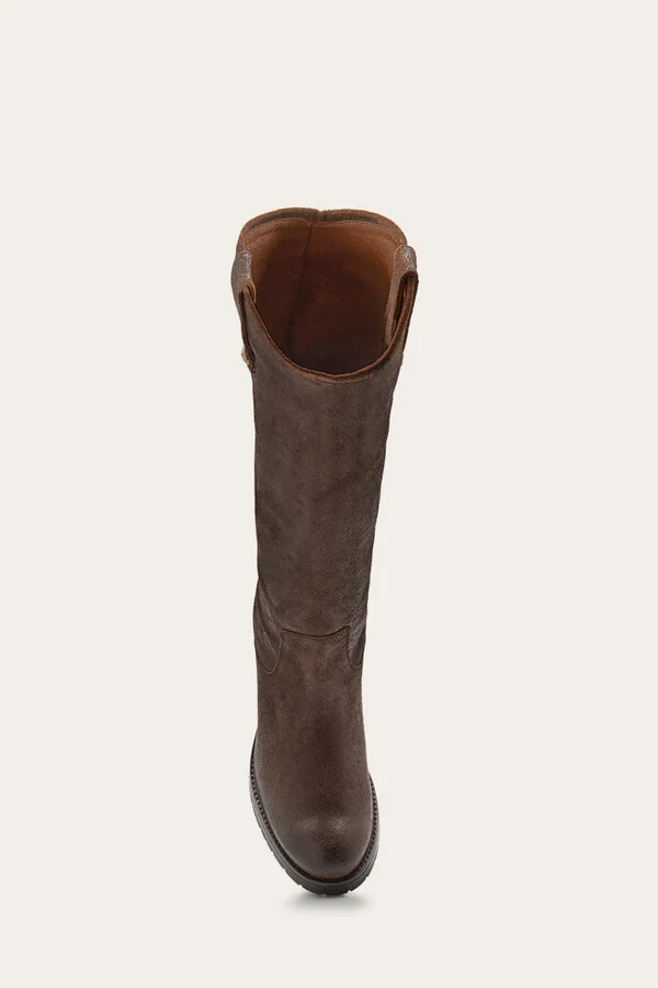 Melissa Double Sole Button Lug Tall - Image 8