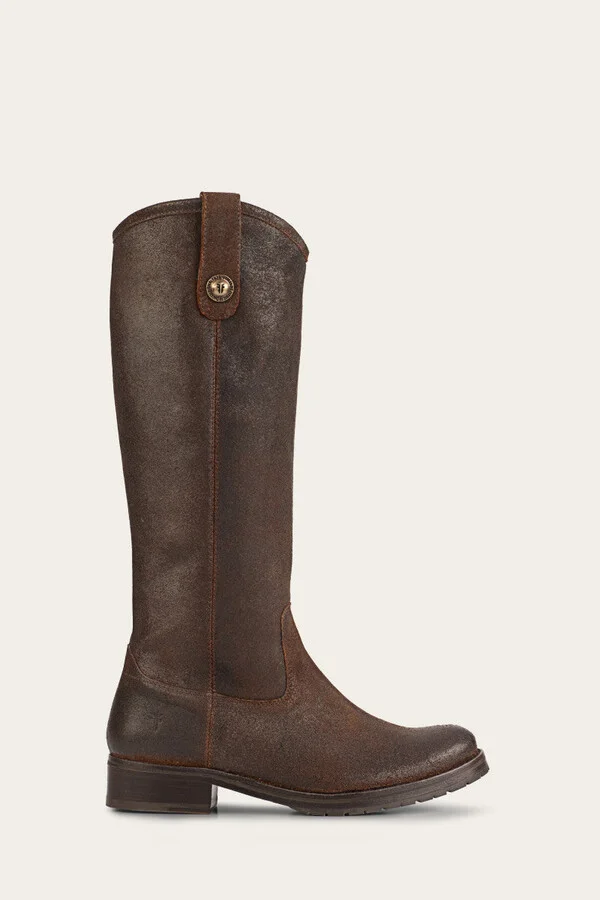 Melissa Double Sole Button Lug Tall - Image 11