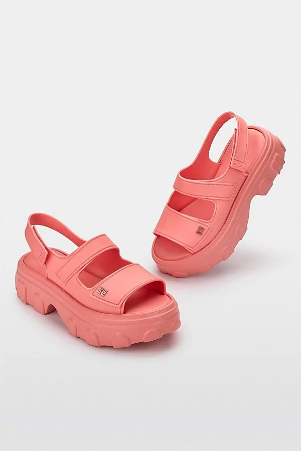 Melissa Ella Move Platform Sandal in Pink - Image 3