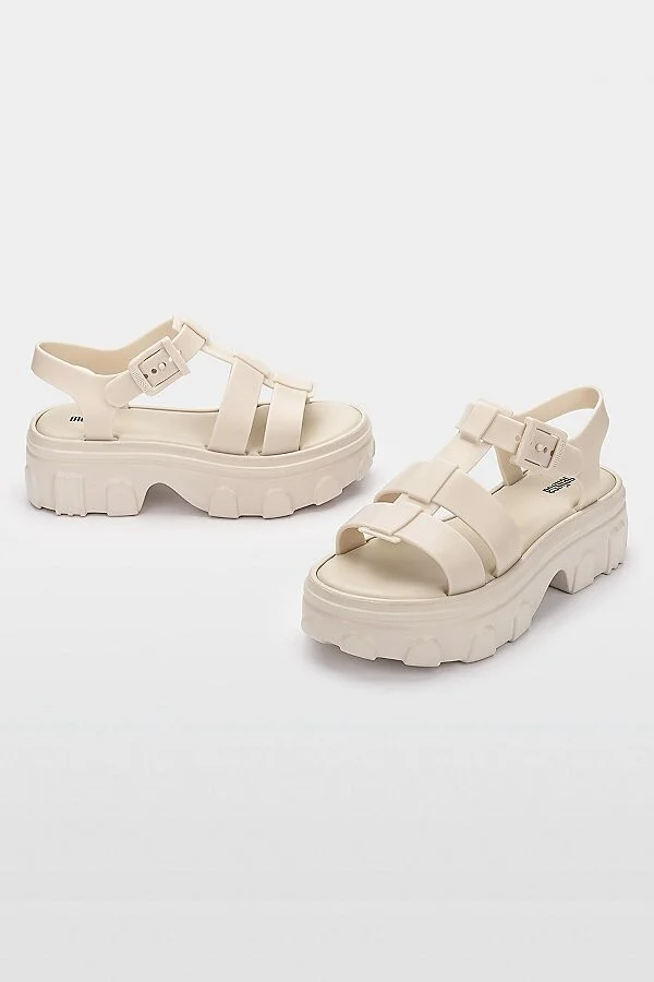 Melissa Ella Platform Sandal in Black - Image 8