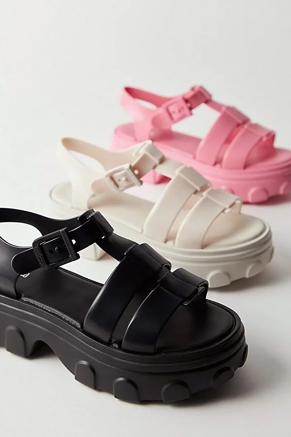 Melissa Ella Platform Sandal in Black