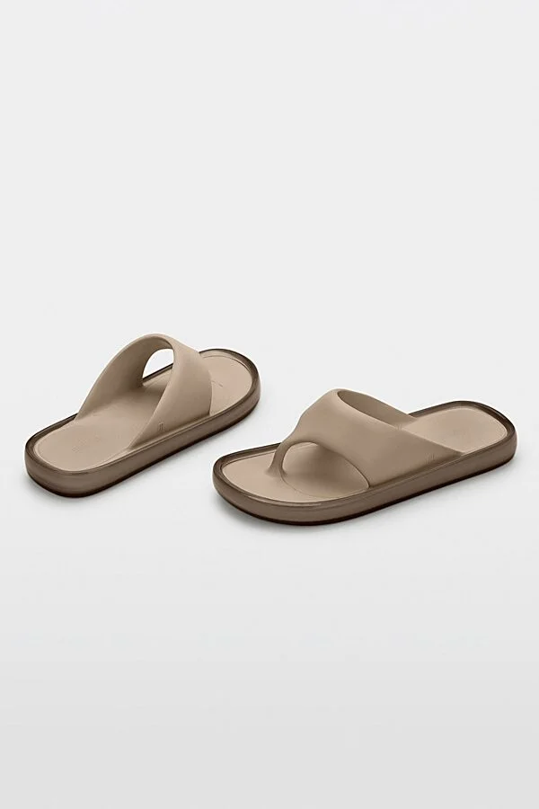 Melissa Float Jelly Thong Sandal in Black - Image 9