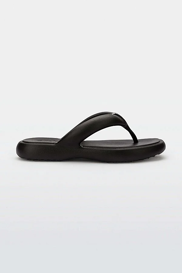 Melissa Free Low Thong Sandal in Black