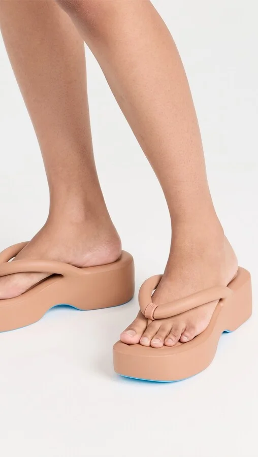 Melissa Free Platform Flip Flops - Image 5