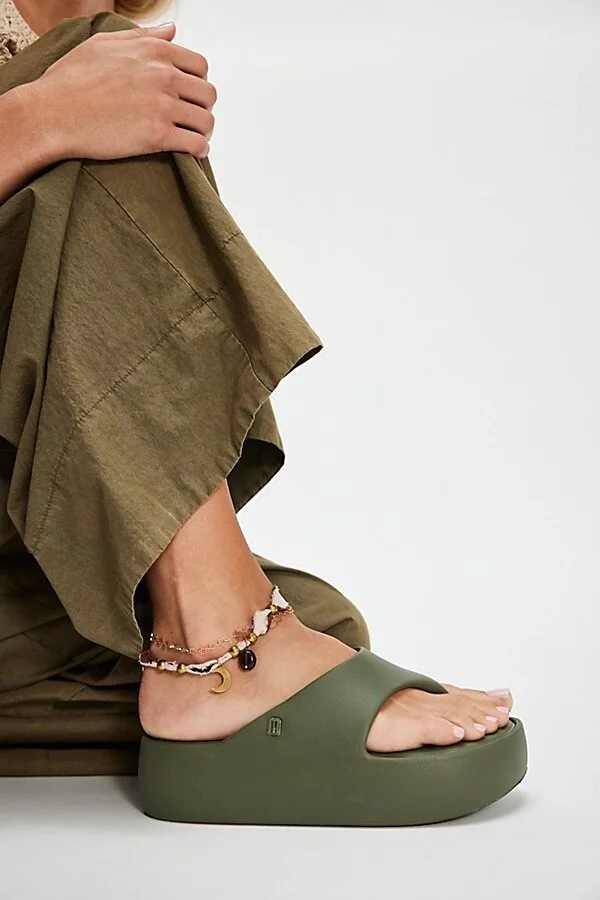 Melissa Free Platform Thong Sandals