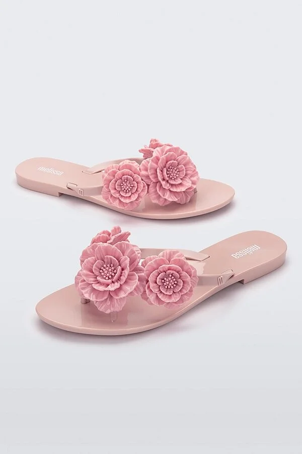 Melissa Harmonic Springtime Jelly Sandal in Red - Image 8