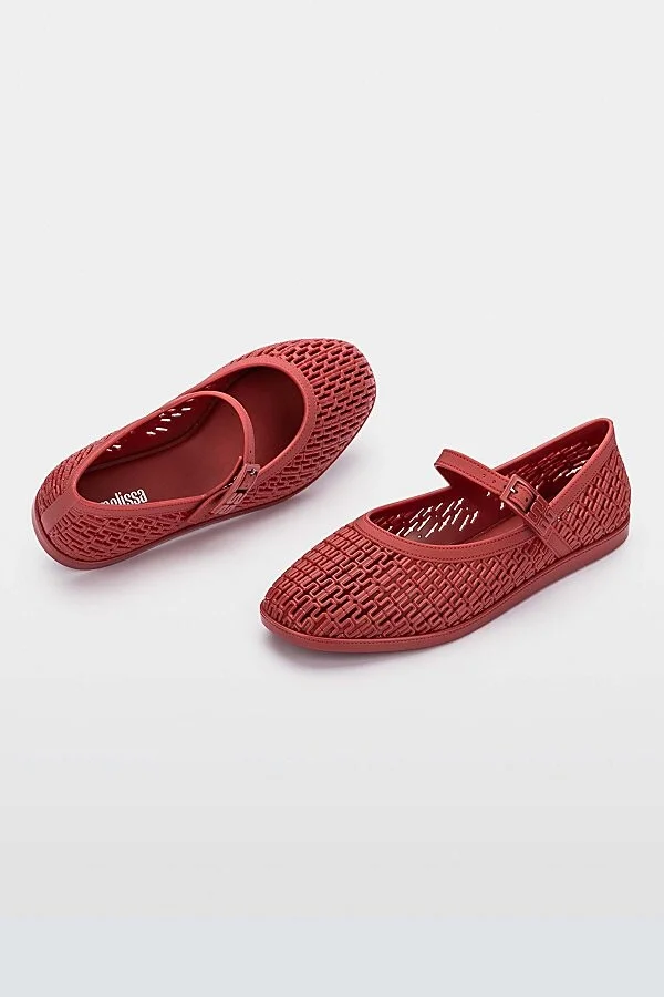 Melissa Harper Jelly Ballerina Flat in Clear - Image 6