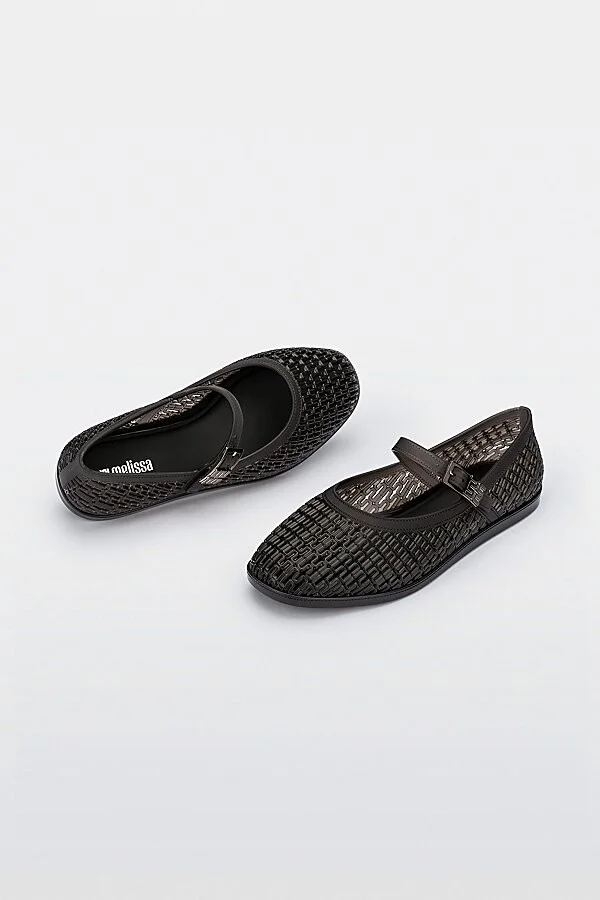 Melissa Harper Jelly Ballerina Flat in Clear - Image 9