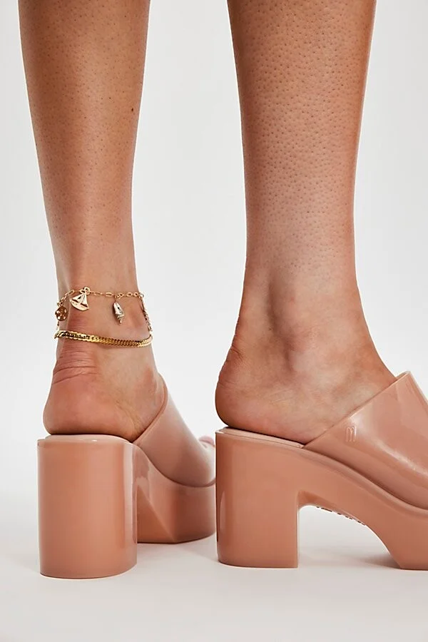 Melissa Hype Platform Mules - Image 4