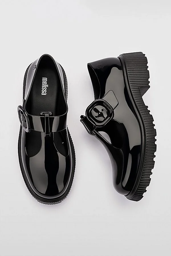 Melissa Jackie Jelly Mary Jane Shoe in Black - Image 4