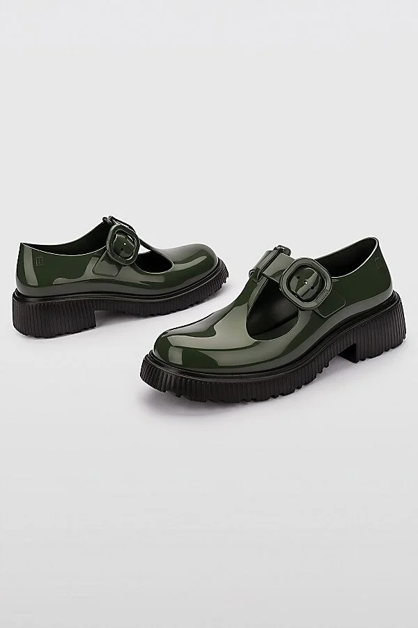 Melissa Jackie Jelly Mary Jane Shoe in Black - Image 10