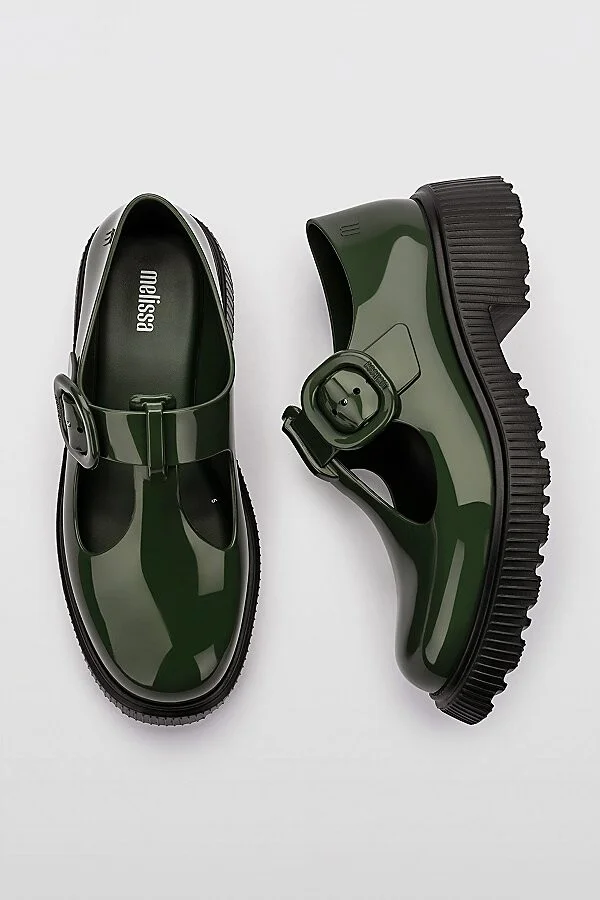 Melissa Jackie Jelly Mary Jane Shoe in Black - Image 11