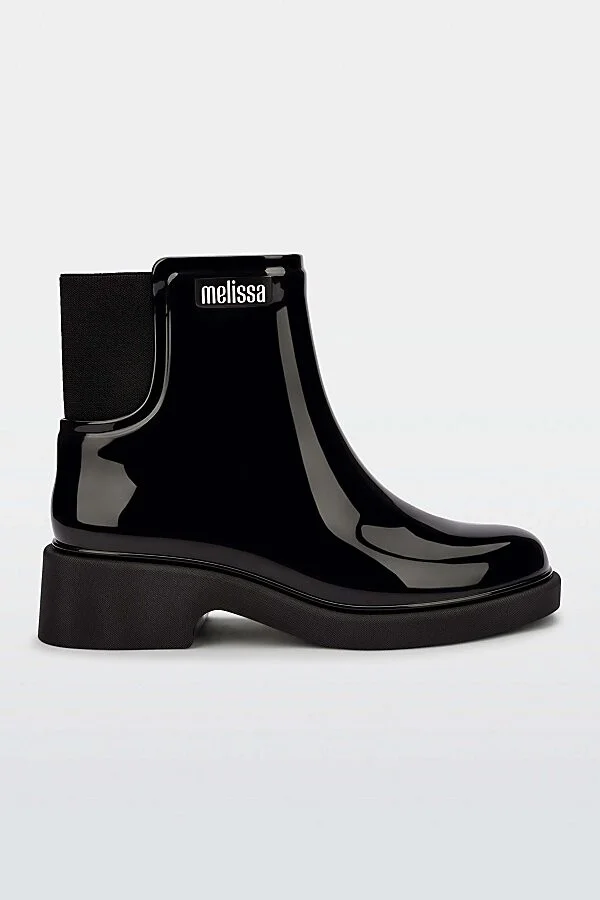 Melissa Jelly Chelsea Boot in Black