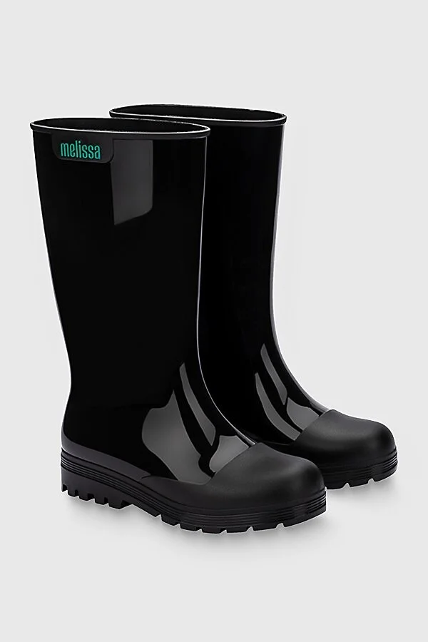 Melissa Jelly Rain Boot in Black - Image 2