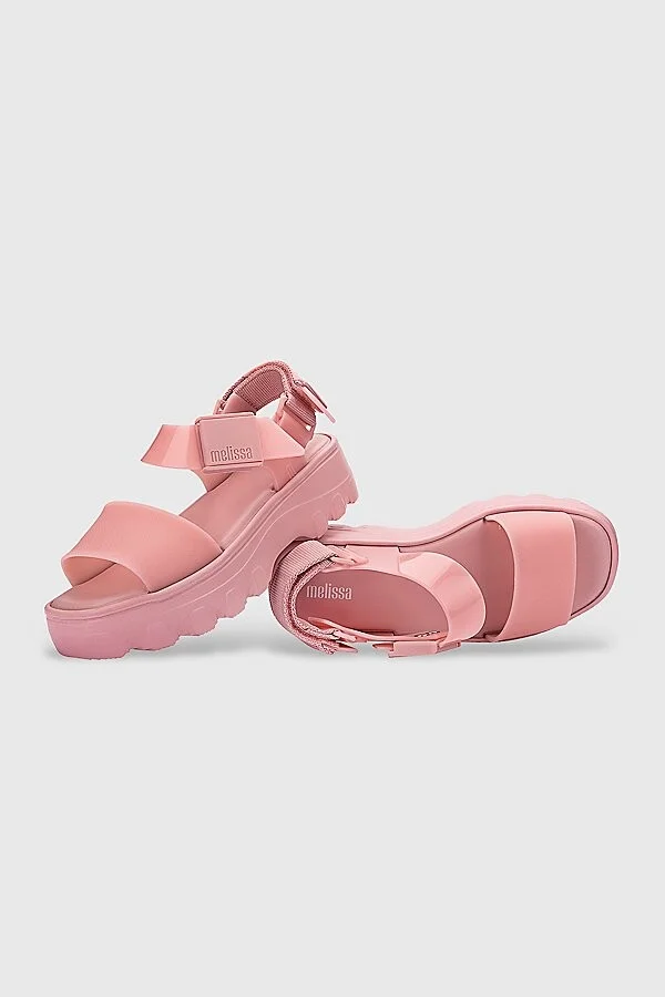 Melissa Kick Off Jelly Platform Sandal in Blue/Blue - Image 6
