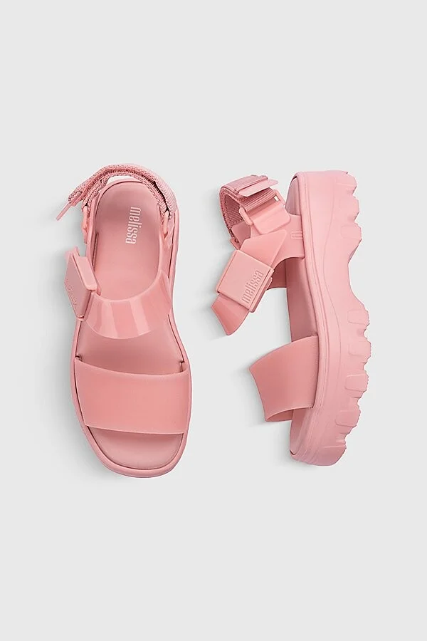 Melissa Kick Off Jelly Platform Sandal in Blue/Blue - Image 7