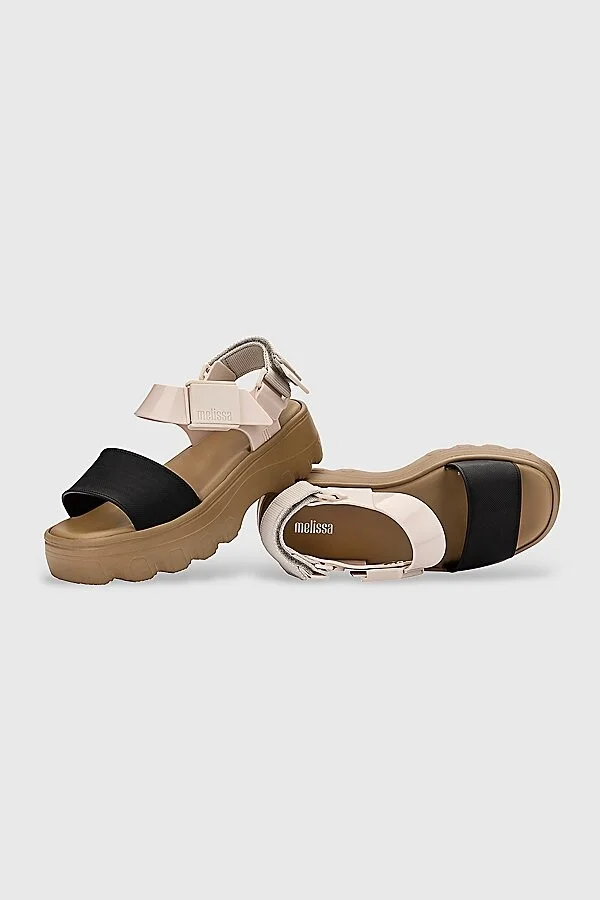 Melissa Kick Off Jelly Platform Sandal in Blue/Blue - Image 11