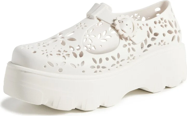 Melissa Kick Off Lace Platform Shoes