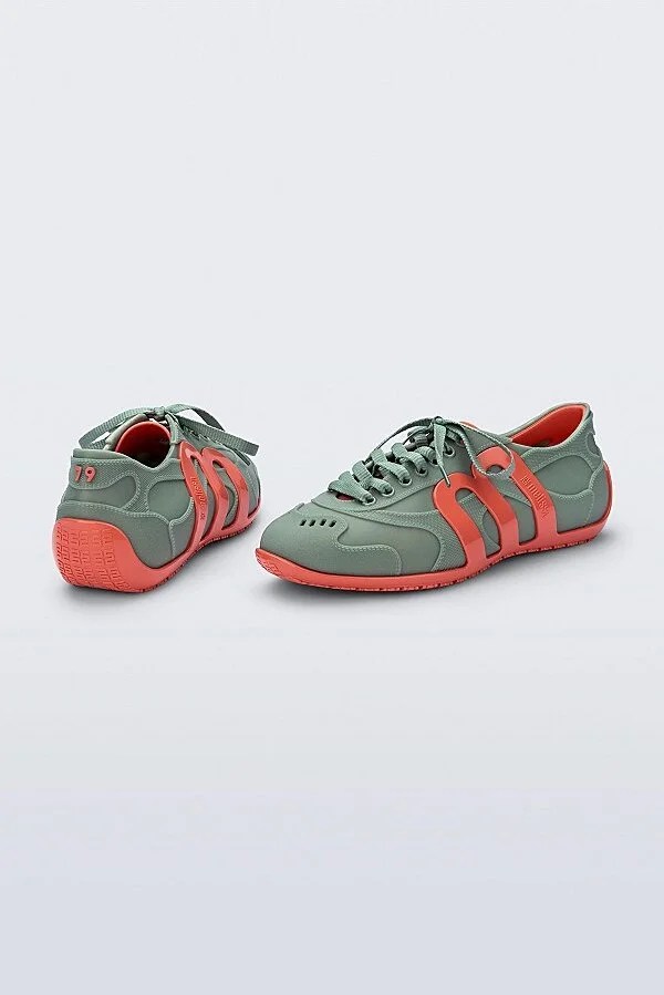 Melissa Motion Jelly Sneaker in Pink/Yellow - Image 7