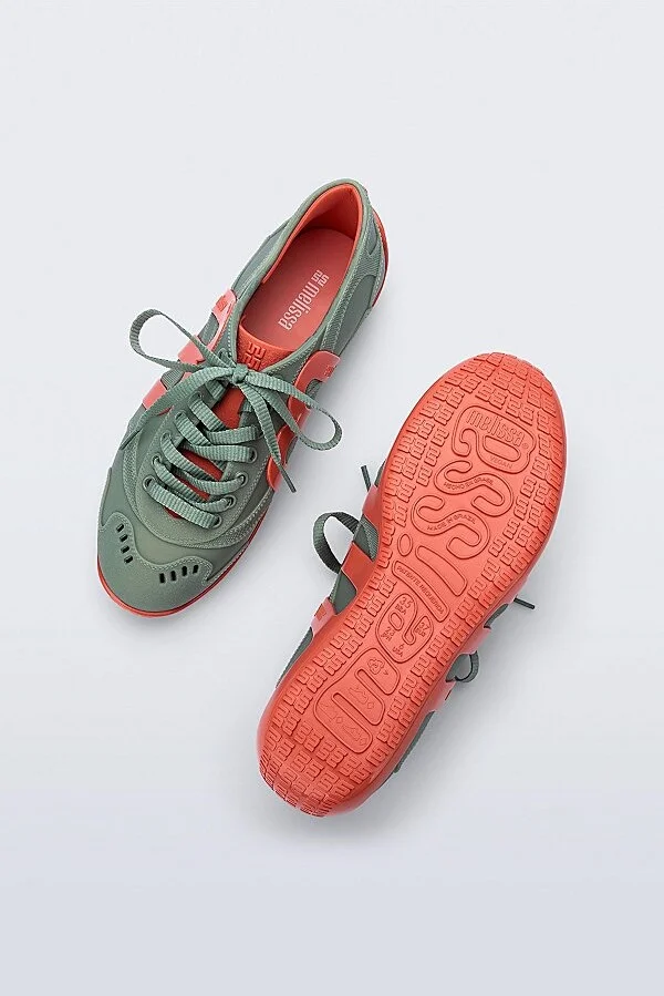 Melissa Motion Jelly Sneaker in Pink/Yellow - Image 8