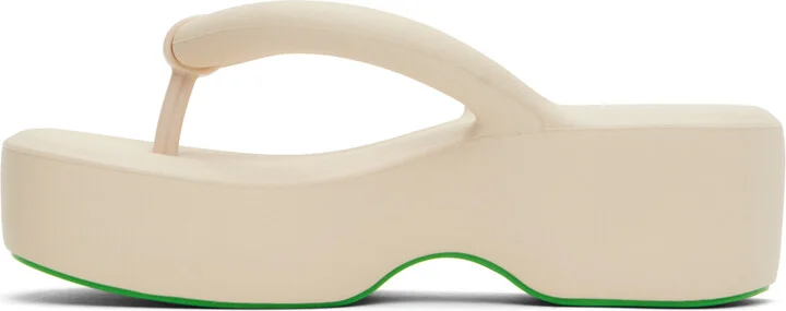 Melissa Off-White Free Platform Sandals - Image 3