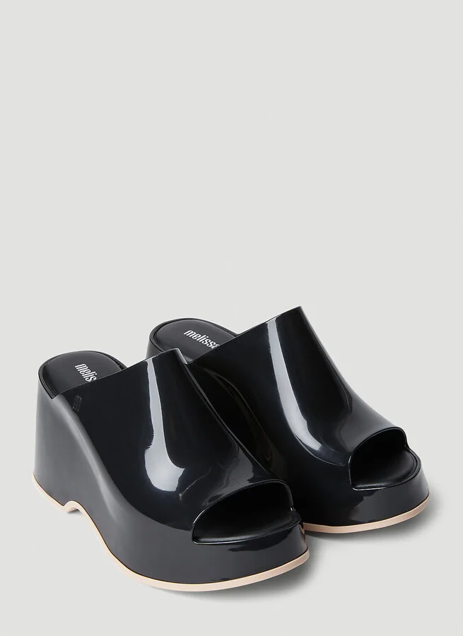 Melissa Patty Platform Mules - Woman Platforms Black Eu - 36 - Image 2