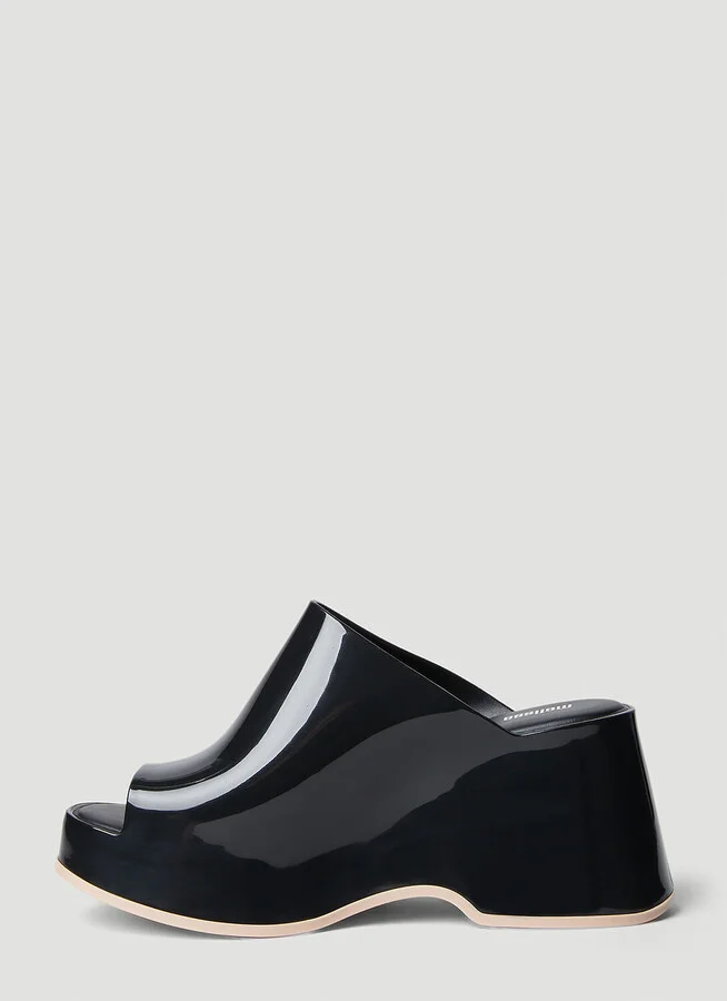 Melissa Patty Platform Mules - Woman Platforms Black Eu - 36 - Image 3
