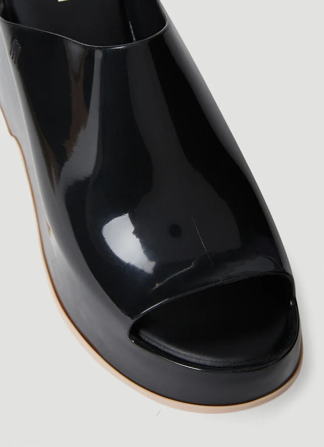 Melissa Patty Platform Mules - Woman Platforms Black Eu - 36 - Image 6