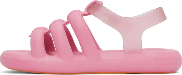 Melissa Pink Freesherman Sandals - Image 3