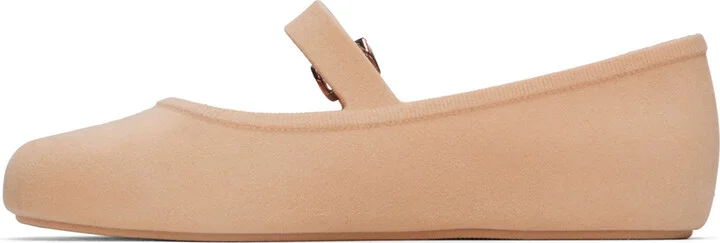 Melissa Pink Soft Ballerina Flats - Image 3