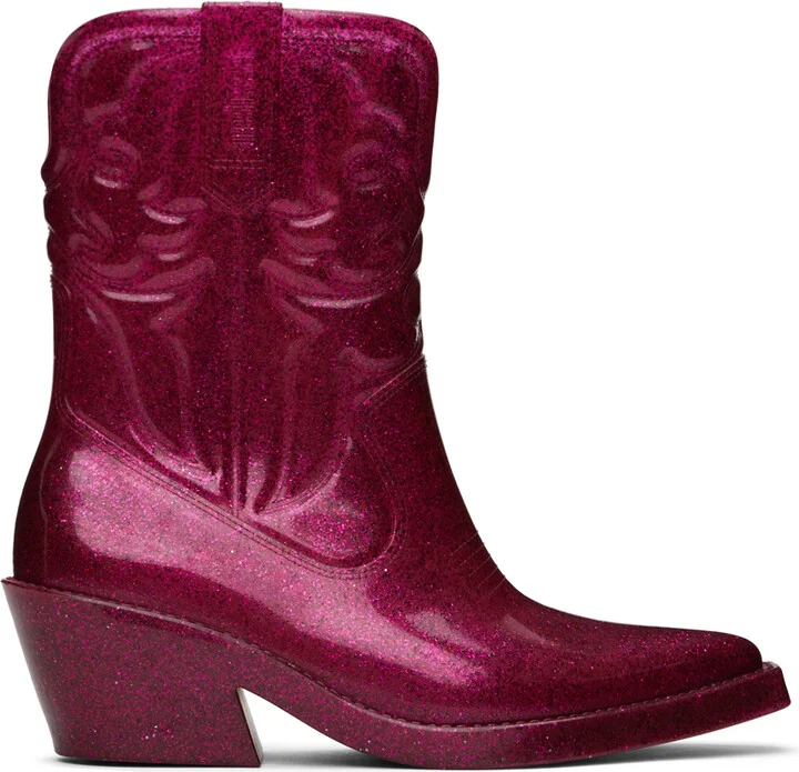 Melissa Pink Texas Boots