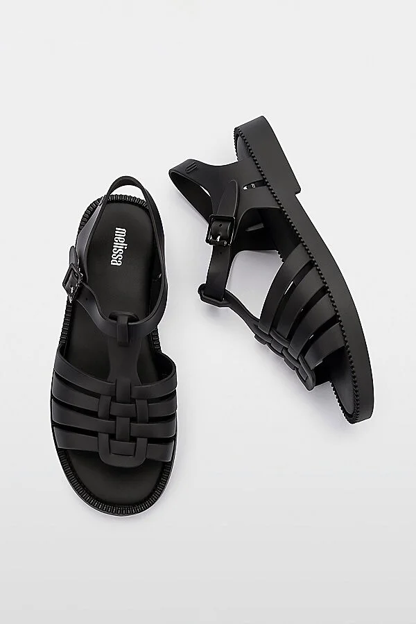 Melissa Possession Fresh Jelly Fisherman Sandal in Clear/White - Image 7