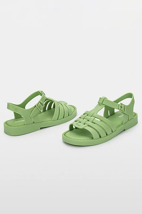 Melissa Possession Fresh Jelly Fisherman Sandal in Clear/White - Image 10
