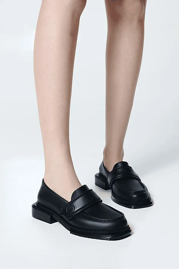 Melissa Spencer Jelly Loafer in Brown/Bronze - Image 9
