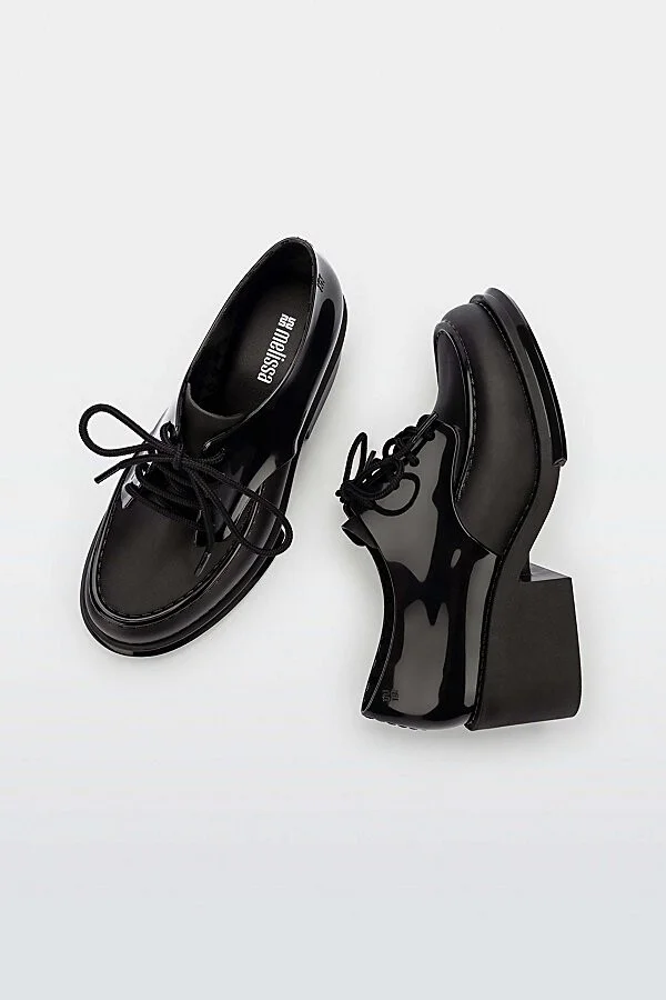 Melissa Tailor Jelly Heeled Oxford in Blue - Image 6