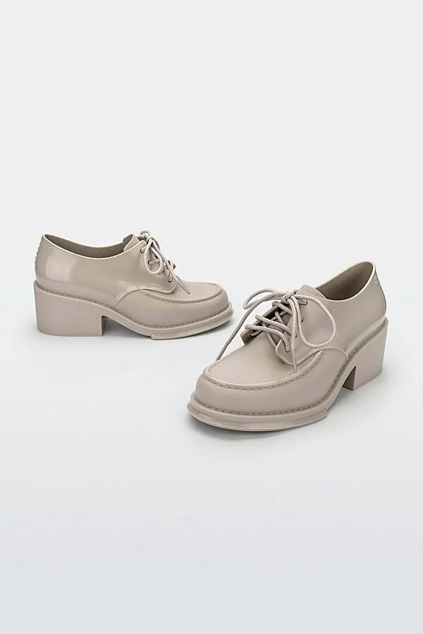 Melissa Tailor Jelly Heeled Oxford in Blue - Image 10
