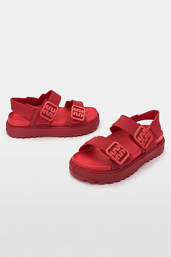 Melissa Towny Papete Sandal in Red - Image 2