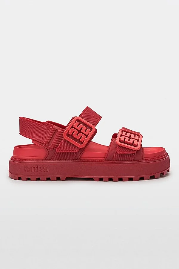 Melissa Towny Papete Sandal in Red